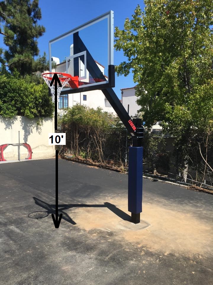 How To Easily Measure Basketball Hoop Height First Team Inc 