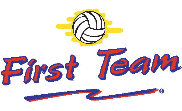 First Team Volleyball Logo